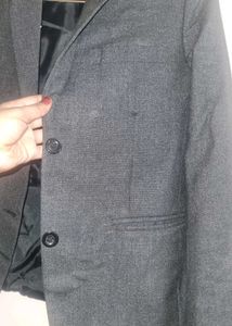 Classic Grey Blazer Jacket