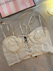 Eyelet Corset Top