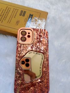 Rose Gold Textured Phone Cover iphone 12