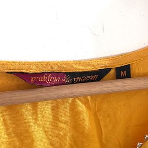 Yellow Kurta &amp; Plazzo Set (Women)