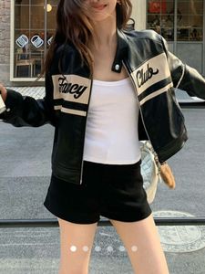 Stylish Faux Leather Jacket