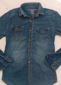 Classic Blue Denim Shirt