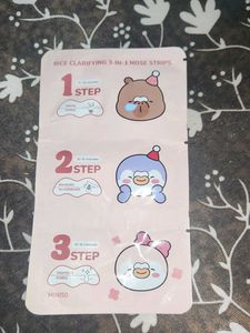 MINISO Rice 3-IN-1 Nose Strips