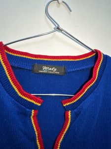 Colorful Knit Mini Dress