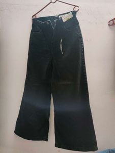 Zudio Black Wide Leg Jeans  sale 🎉🎉🥳
