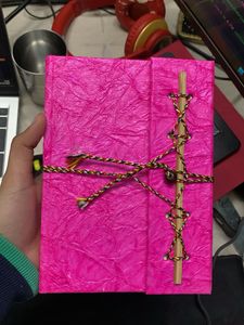 Handmade Pink Decorative Journal