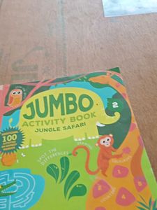 Jumbo Jungle Safari Activity Book