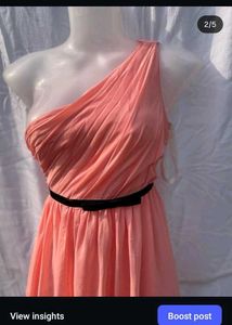 Elegant One-Shoulder Maxi Dress