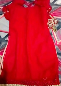 Embroidered garara suit