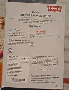 Levi's 100CA Comfort Boxer Briefs