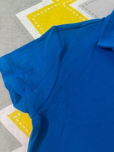 Classic Blue Polo T-Shirt