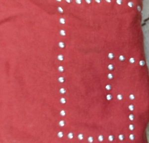 🇬🇧 British Girl Fancy T Shirt metal design Uni