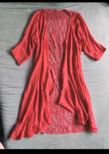 Coral  shrug