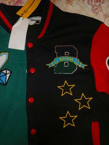 Colorblock Varsity Jacket🎨