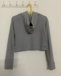 Cute But Psycho Crop Hoodie