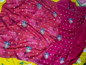 Chatpati Dark Pink Saree