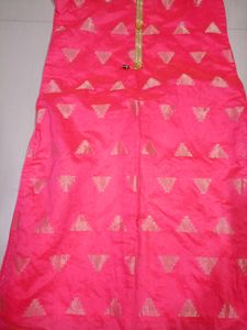 Chanderi Silk 3pc Suit