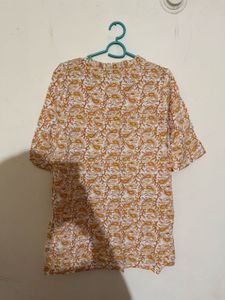 Paisley Print Kurta