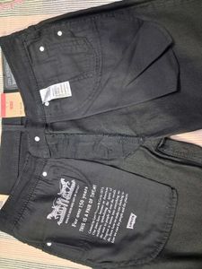 Levi's Black Denim Jeans