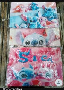 🇸🇬Cute Stitch &amp; Angel Plush Tote Bag