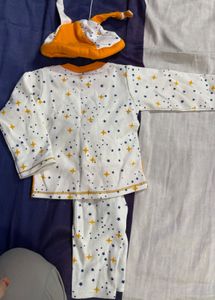 Set of 0-6 month old baby girl dress