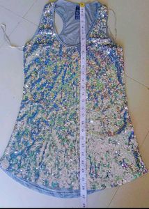Sparkling Sequin Tank Top