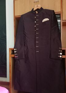 Men's Coat With Buttom Wear Chudidar