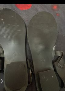 Aditya Birla Black Sandal Unused