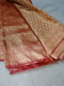 Elegant Silk Blend Saree