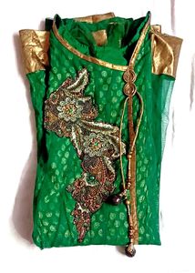 Net Anarkali Gown