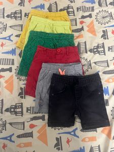 Bundle of 6 Kids Shorts