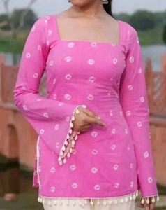 pink codi leas kurti for women