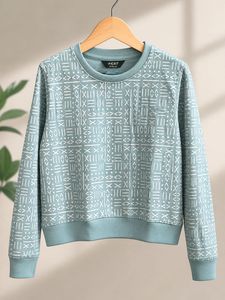 Stylish Printed Sweatshirt