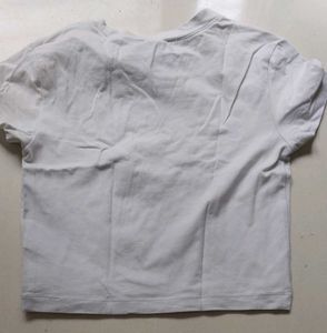 Nirvana Smiley Face Crop Top tag Size M