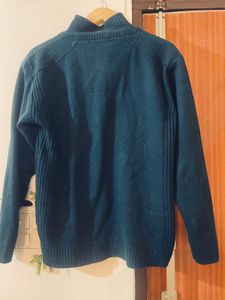 Men's Blue Pullover Sweater