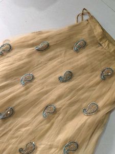 Embellished Net Lehenga Skirt