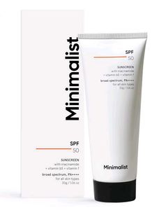 Minimalist SPF 50 Sunscreen