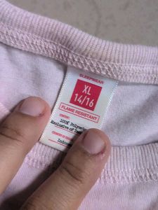 Coquette Light Pink Long Sleeve T-Shirt