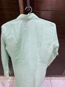 Light Green Collared Shirt