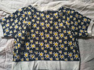 Floral Knit top