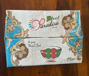 Sweet Paradise Bowl Set of 6