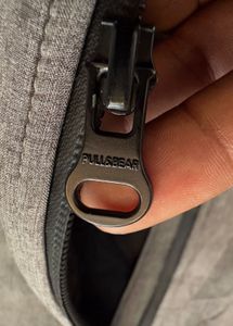 pull&amp;bear Men's Grey Hooded Softshell Jacket