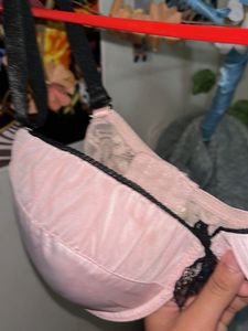 Pink Lace Trim
