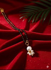 Elegant Pearl Mangalsutra Set