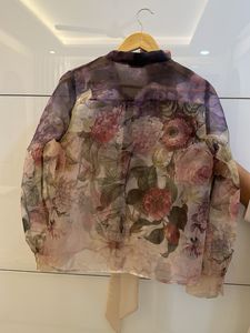 Floral Organza Blouse