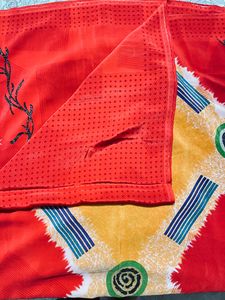 Red Saree