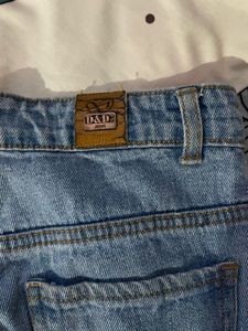 Light Wash Denim Culottes
