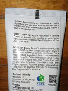 Melasma cream.sealed tag.new.