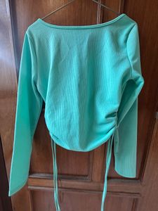 Urbanic Mint Green Long Sleeve Top