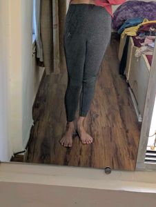 Comfortable Grey Heathered Leggings
